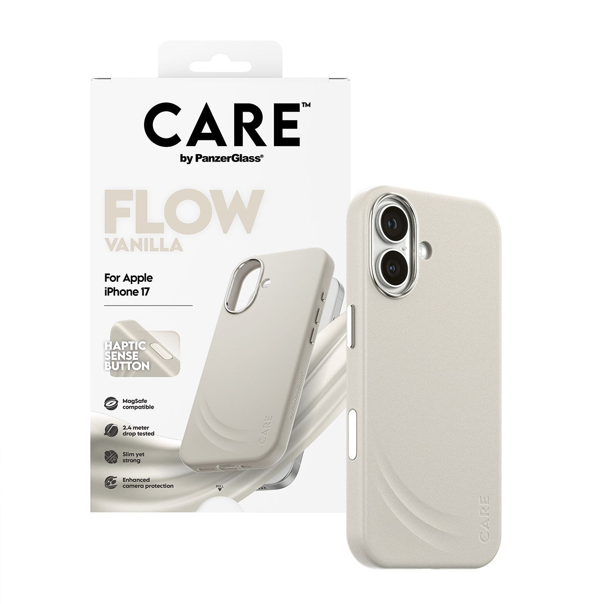 care-by-panzerglass-flow-case-vanilla-mit-haptic-button-magsafe-f-r-iphone-17 image 6