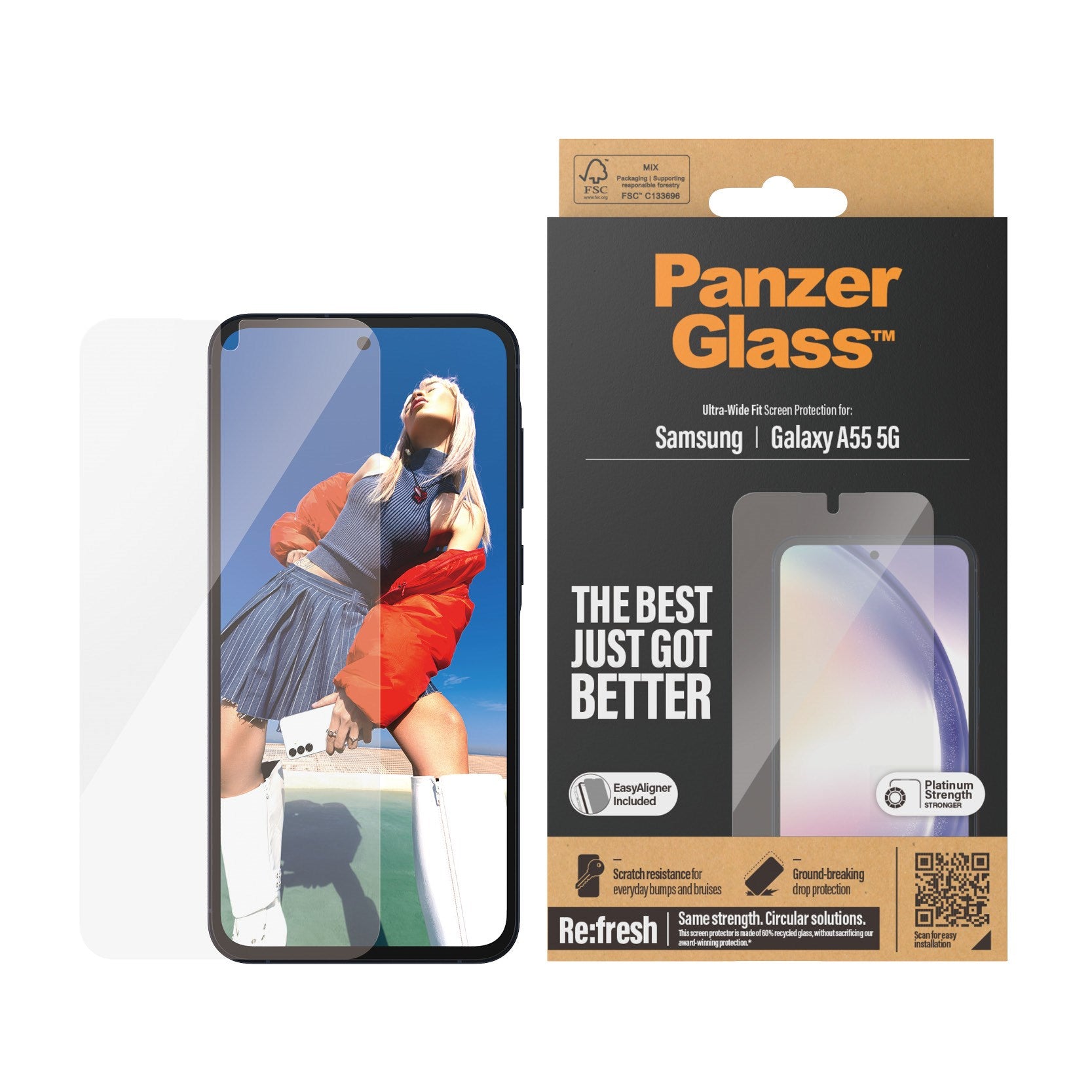 panzerglass-displayschutz-f-r-samsung-galaxy-a55-5g-ultra-wide-fit-mit-easyalign image 2