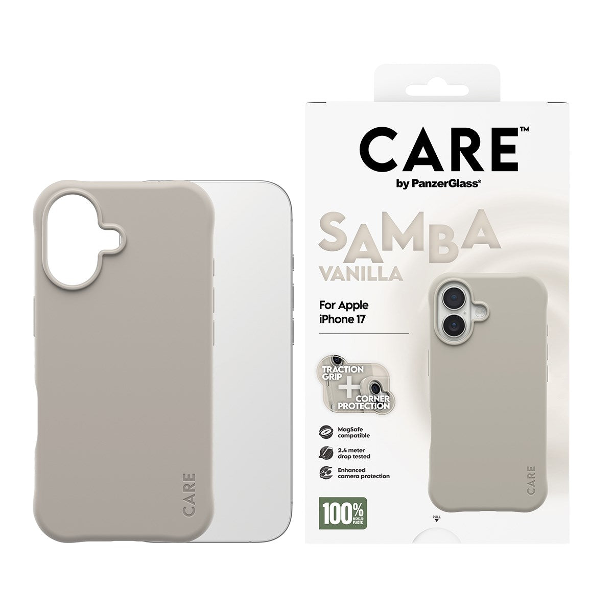 care-by-panzerglass-samba-case-vanilla-mit-magsafe-iphone-17 image 2