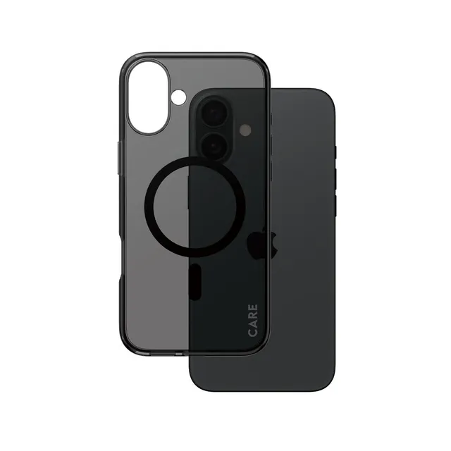 care-by-panzerglass-smokey-case-mit-schwarz-magsafe-f-r-iphone-16-plus image 1