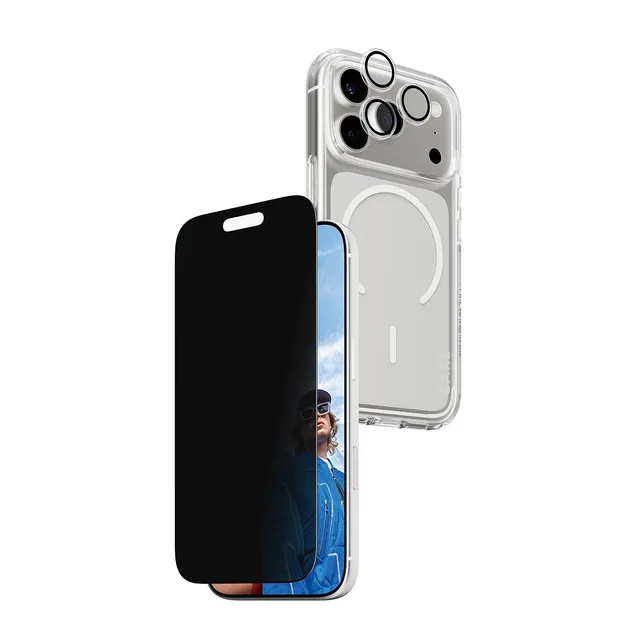 panzerglass-care-3-in-1-privacy-set-iphone-17-pro-displayschutz image 1