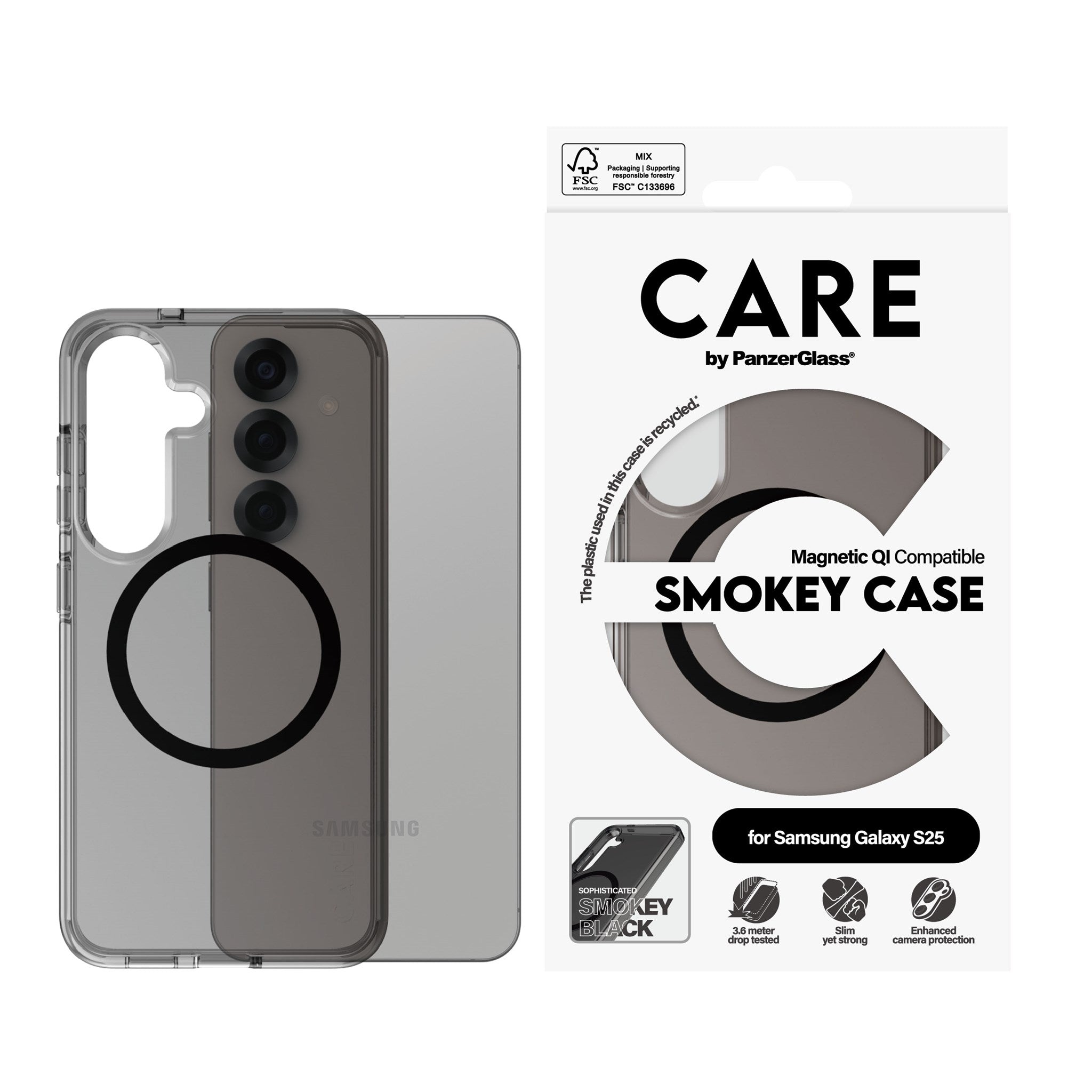 care-by-panzerglass-smokey-case-schwarz-qi-kompatibel-samsung-galaxy-s25 image 2