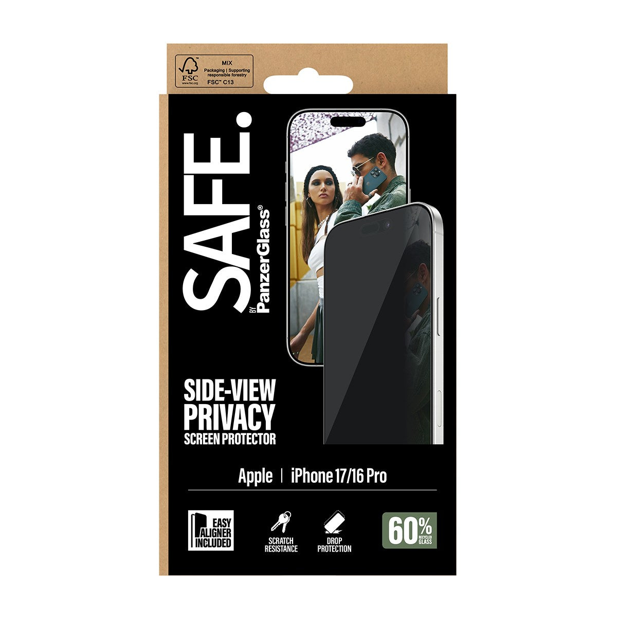 safe-by-panzerglass-2-way-privacy-displayschutz-f-r-iphone-17-iphone-16-pro-mit- image 3