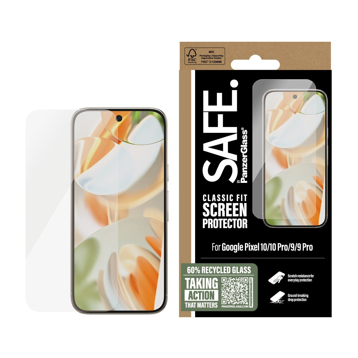 safe-by-panzerglass-displayschutz-google-pixel-10-10-pro-9-9-pro-classic-fit image 2