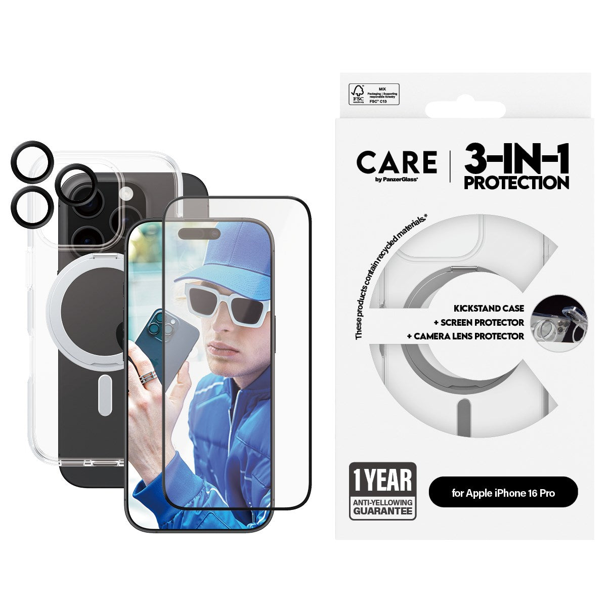 care-by-panzerglass-3-in-1-ceramic-set-iphone-16-pro image 2