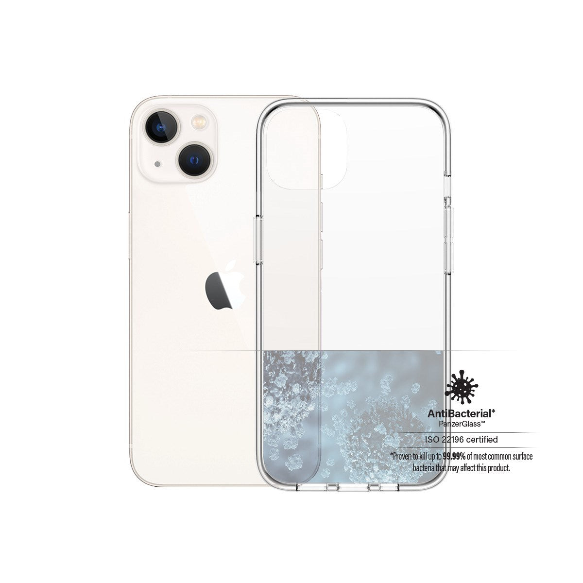 panzerglass-clearcase-schutzh-lle-iphone-13-transparent-antibakteriell image 1