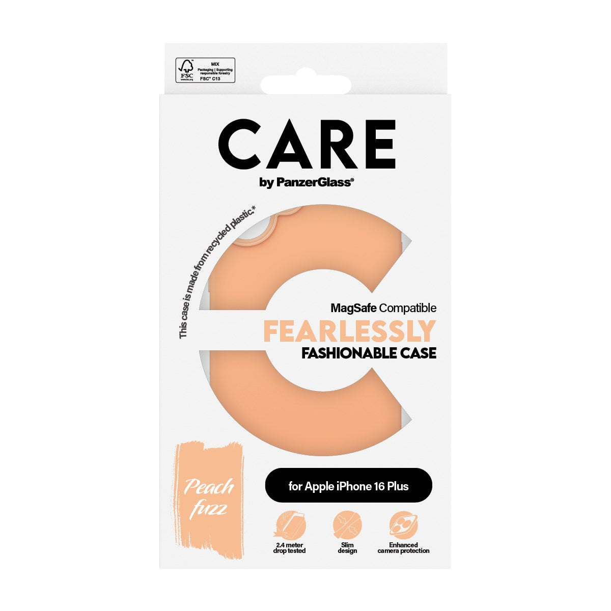 care-by-panzerglass-case-peachy-mit-magsafe-iphone-16-plus image 3