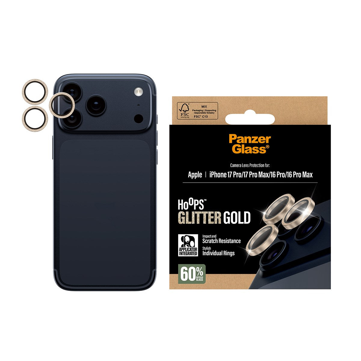 panzerglass-hoops-kameraschutz-glitter-gold-f-r-iphone-17-pro-17-pro-max-16-pro- image 2