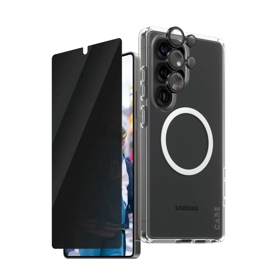 panzerglass-care-3-in-1-privacy-set-samsung-galaxy-s25-ultra image 1