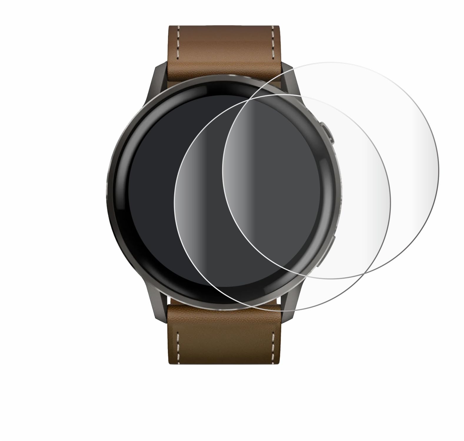 brotect-full-cover-clear-schutzfolie-f-r-garmin-venu-4-45-mm-2-st-ck image 1