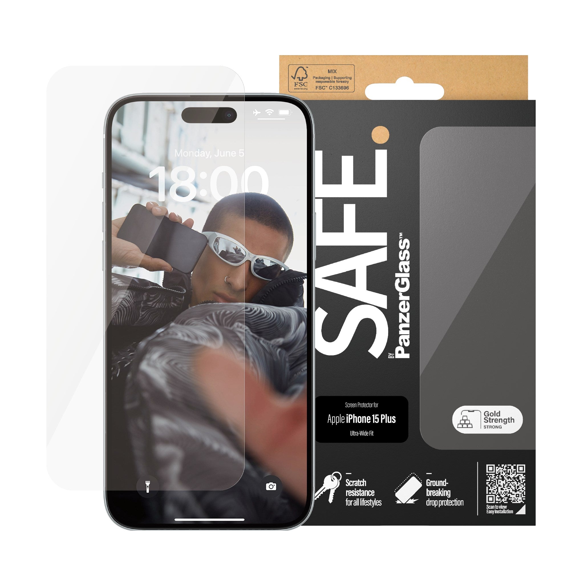 safe-by-panzerglass-displayschutz-ultra-wide-fit-iphone-15-plus image 4