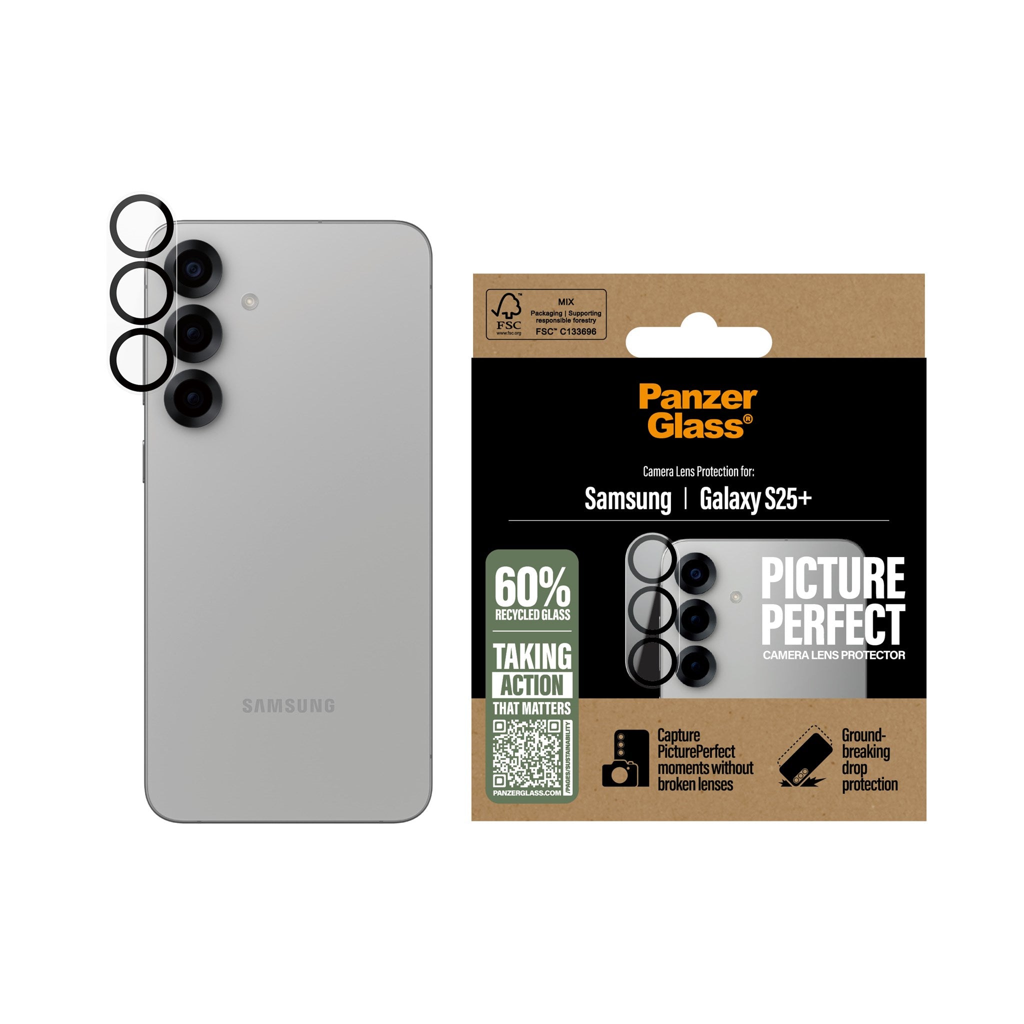 panzerglass-pictureperfect-kameraschutz-samsung-galaxy-s25 image 2