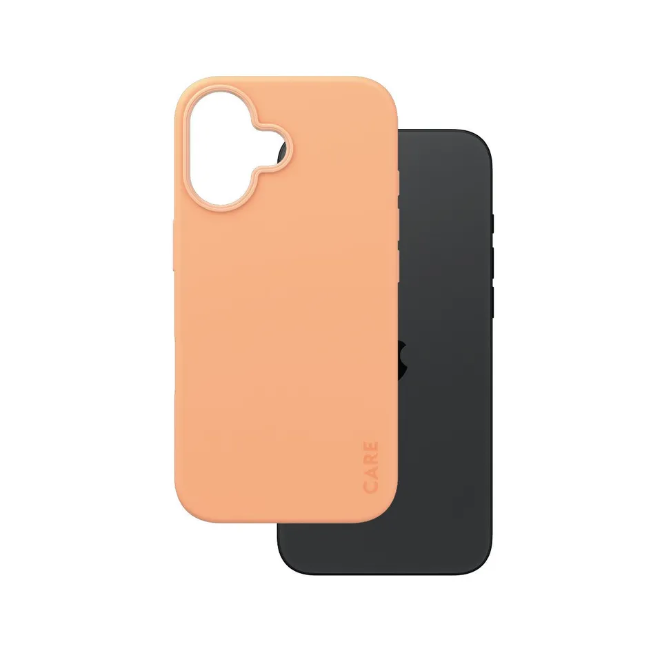 care-by-panzerglass-case-peachy-mit-magsafe-iphone-16 image 1