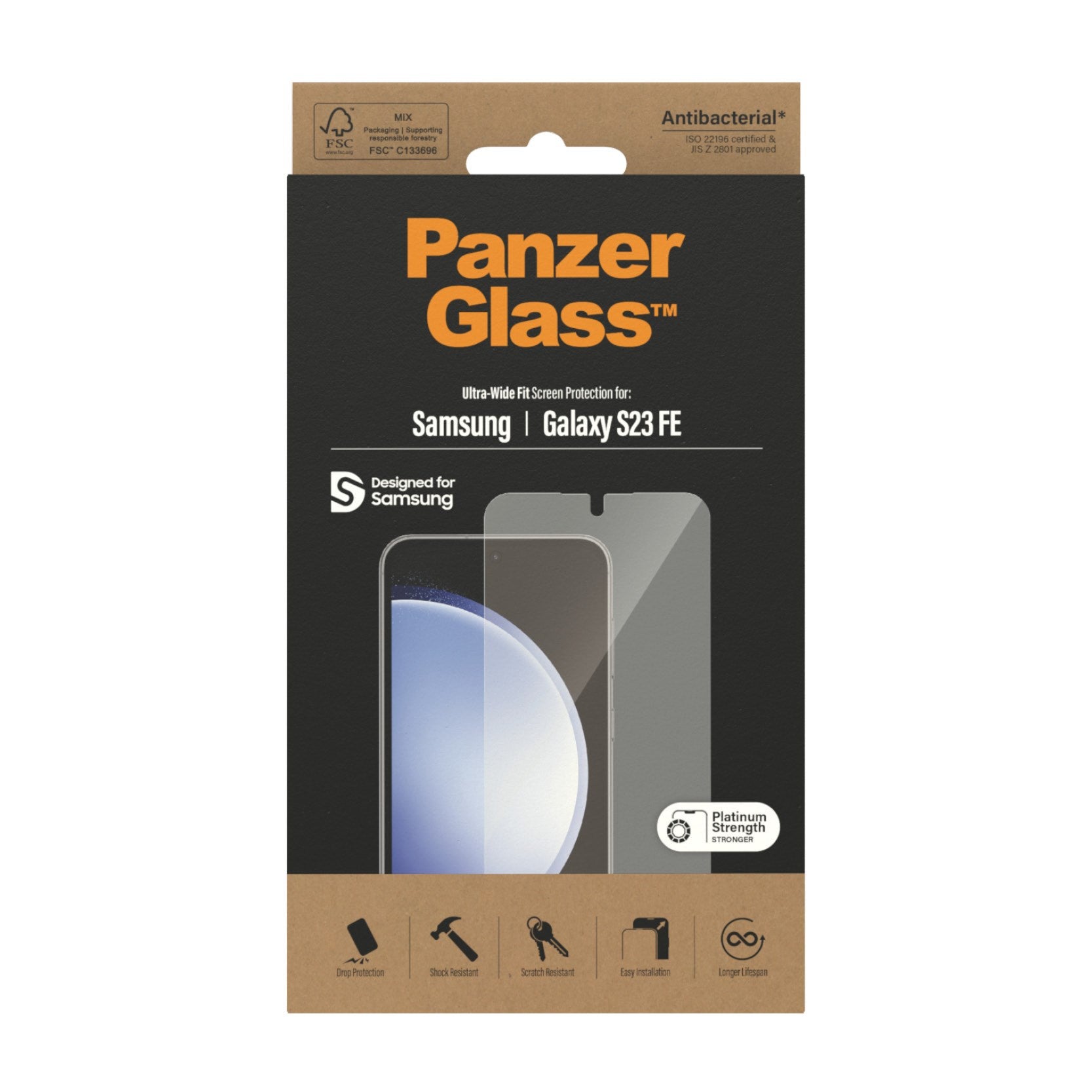 panzerglass-ultra-wide-fit-displayschutz-samsung-galaxy-s23-fe image 3