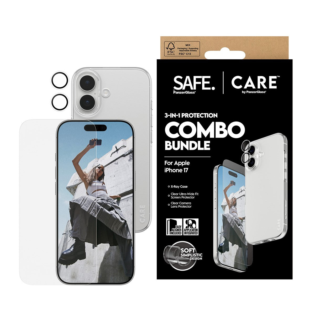 care-safe-by-panzerglass-3-in-1-combo-set-f-r-iphone-17 image 2
