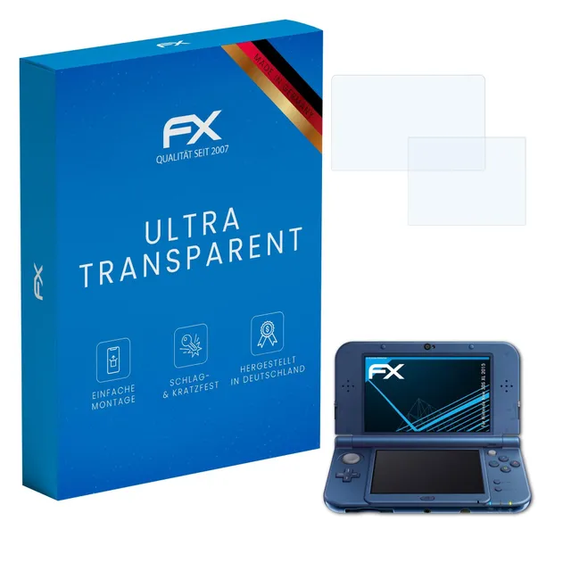 atfolix-fx-clear-schutzfolie-f-r-nintendo-new-3ds-xl-2015-3er-set image 1