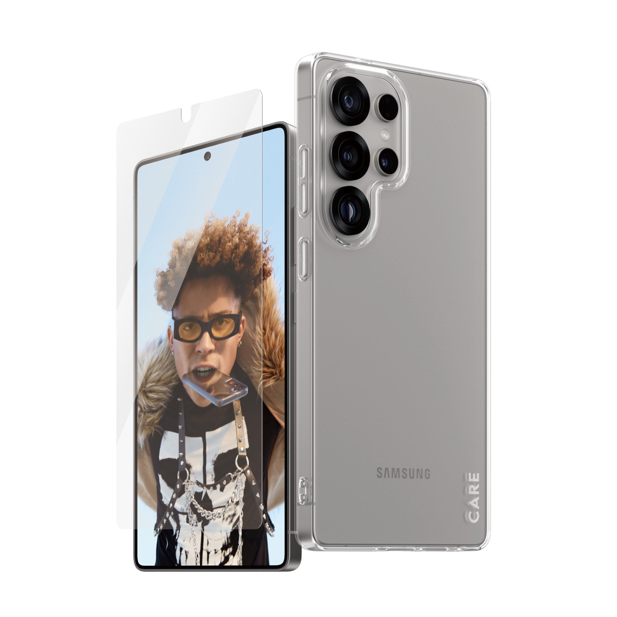 care-by-panzerglass-2-in-1-set-samsung-galaxy-s25-ultra-mit-h-lle-und-glas image 1