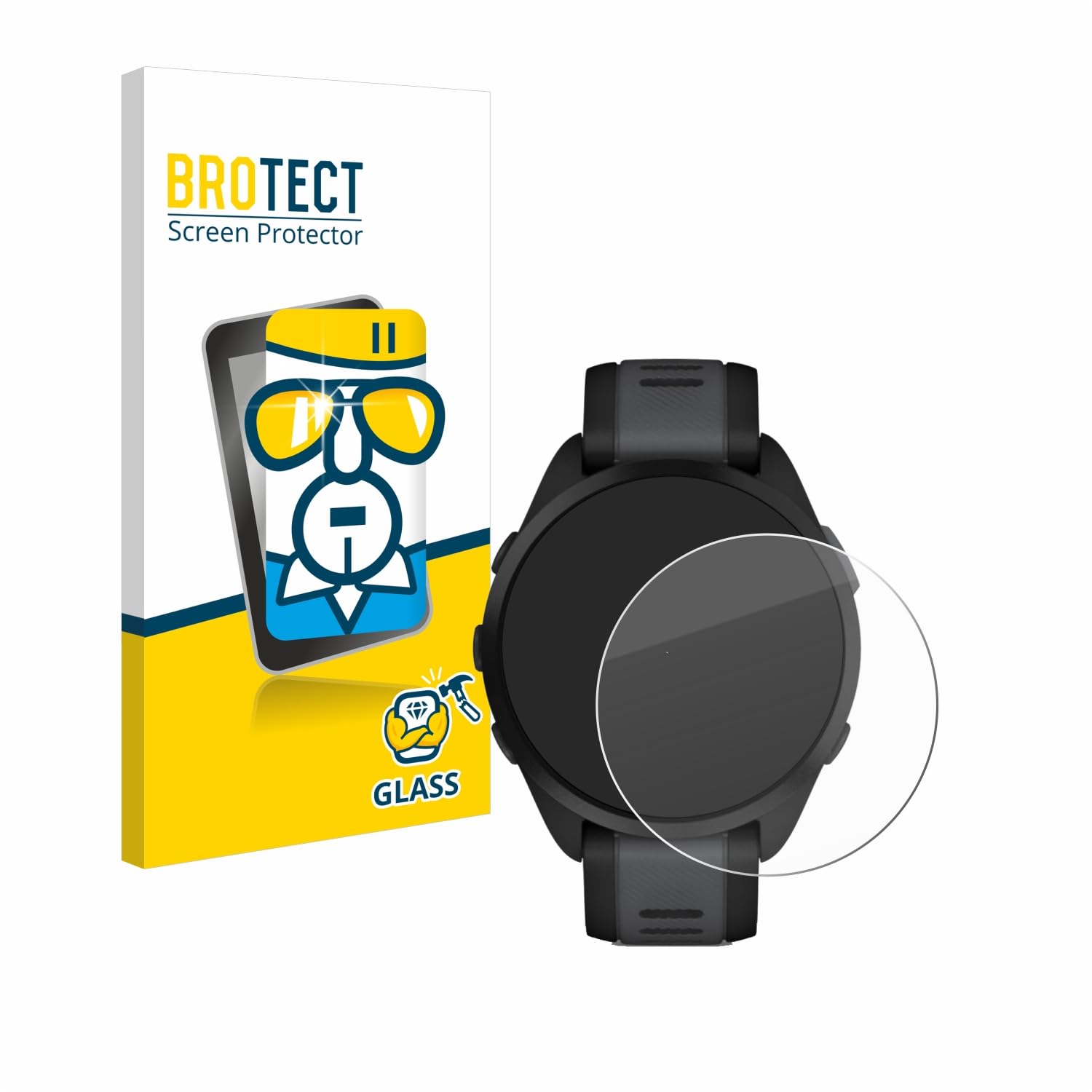 brotect-panzer-schutzglas-echtglas-f-r-garmin-forerunner-165 image 1