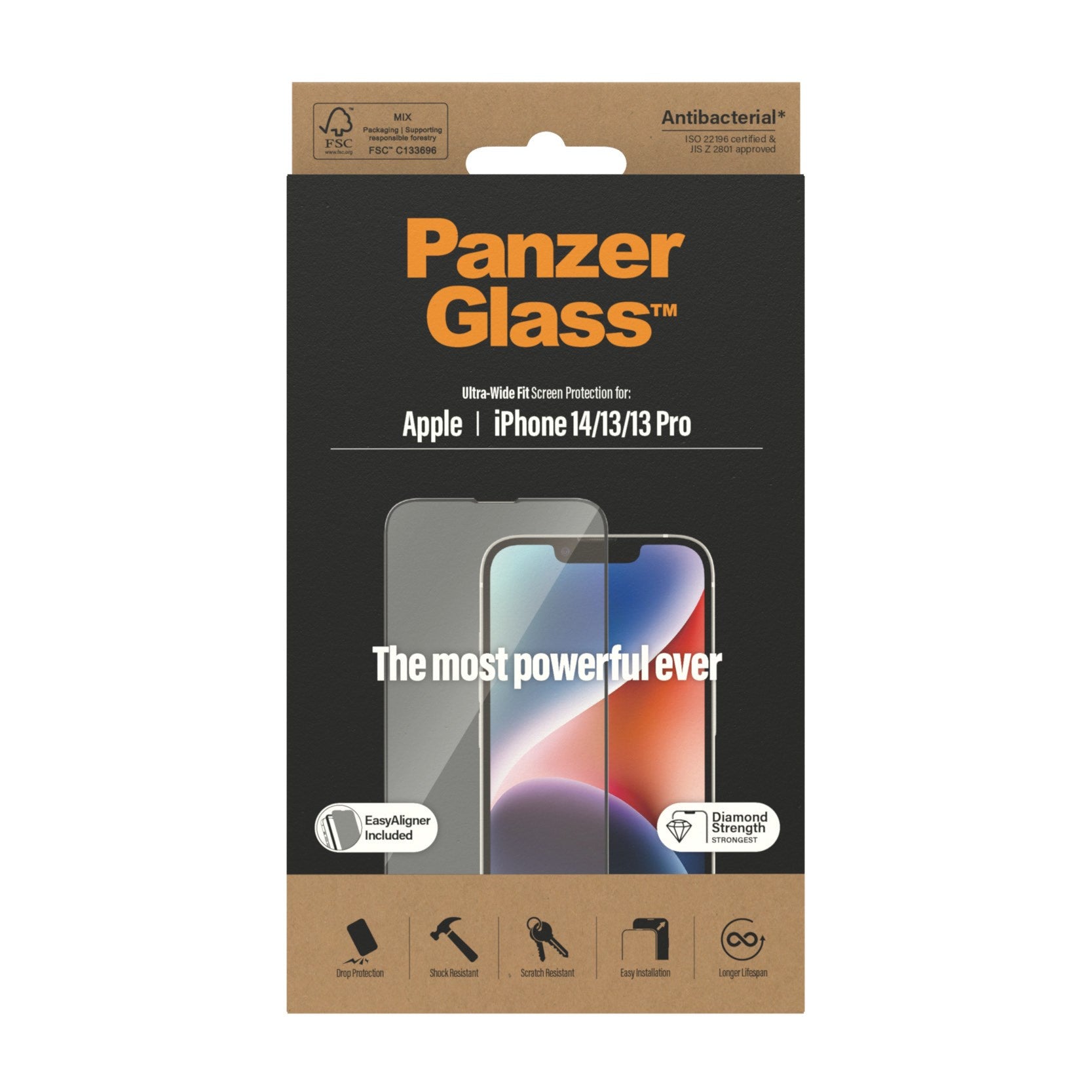 panzerglass-displayschutz-iphone-14-13-13-pro-ultra-wide-fit-mit-easyaligner image 3