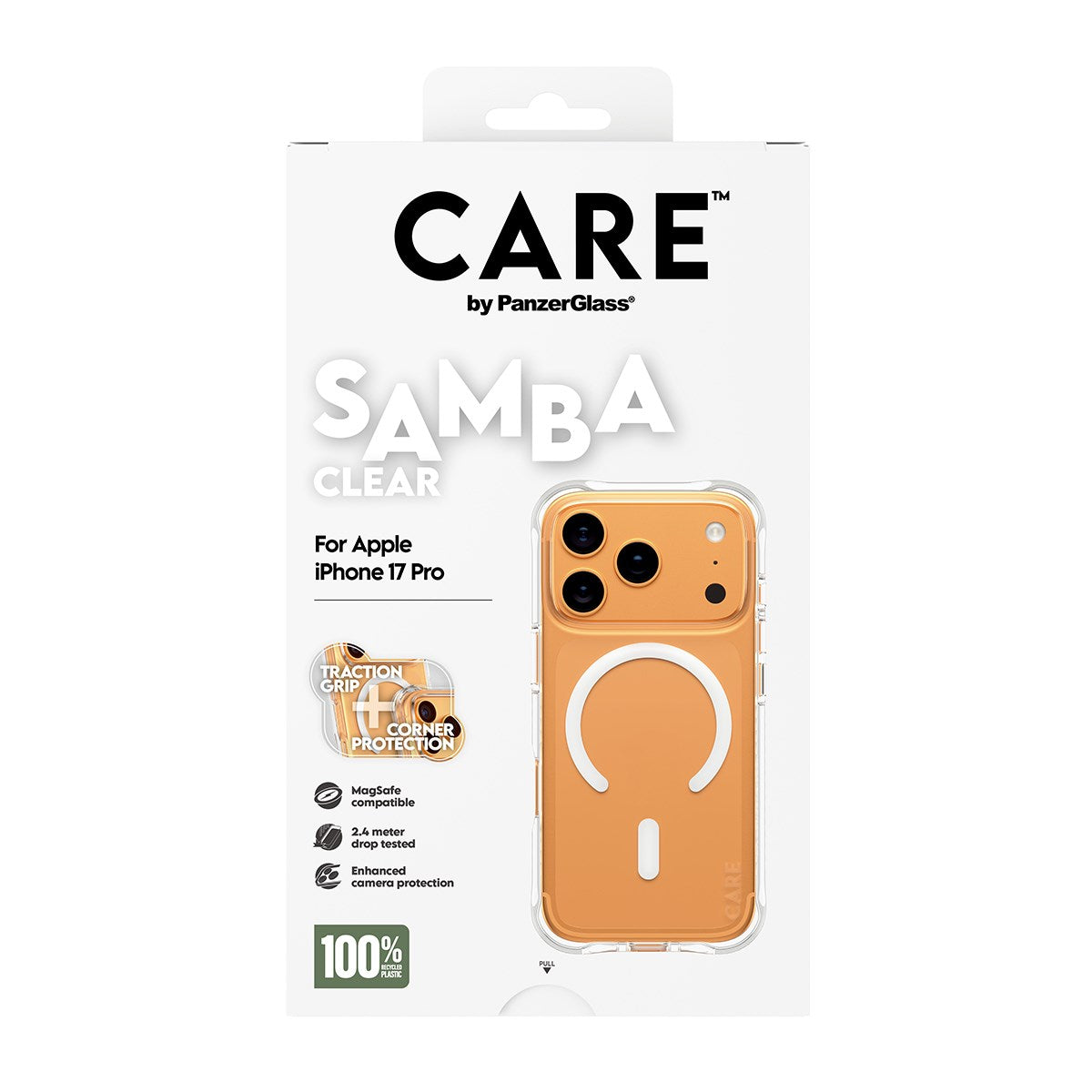 care-by-panzerglass-samba-case-transparent-wei-magsafe-iphone-17-pro image 3