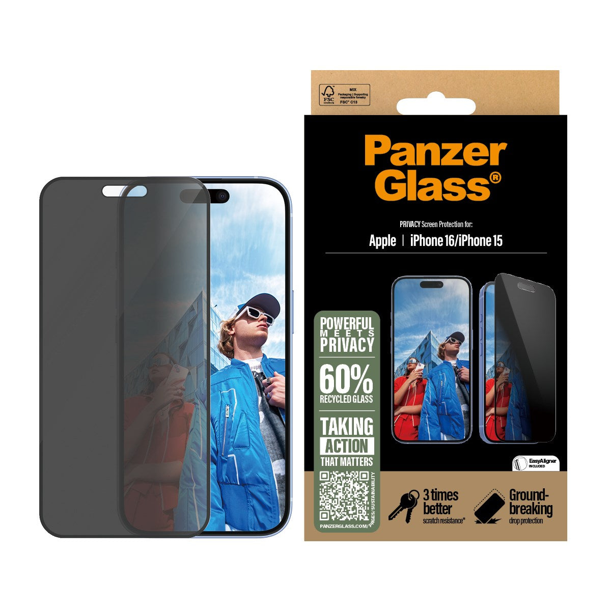 panzerglass-2-way-privacy-displayschutz-ultra-wide-fit-mit-easyaligner-f-r-iphon image 2