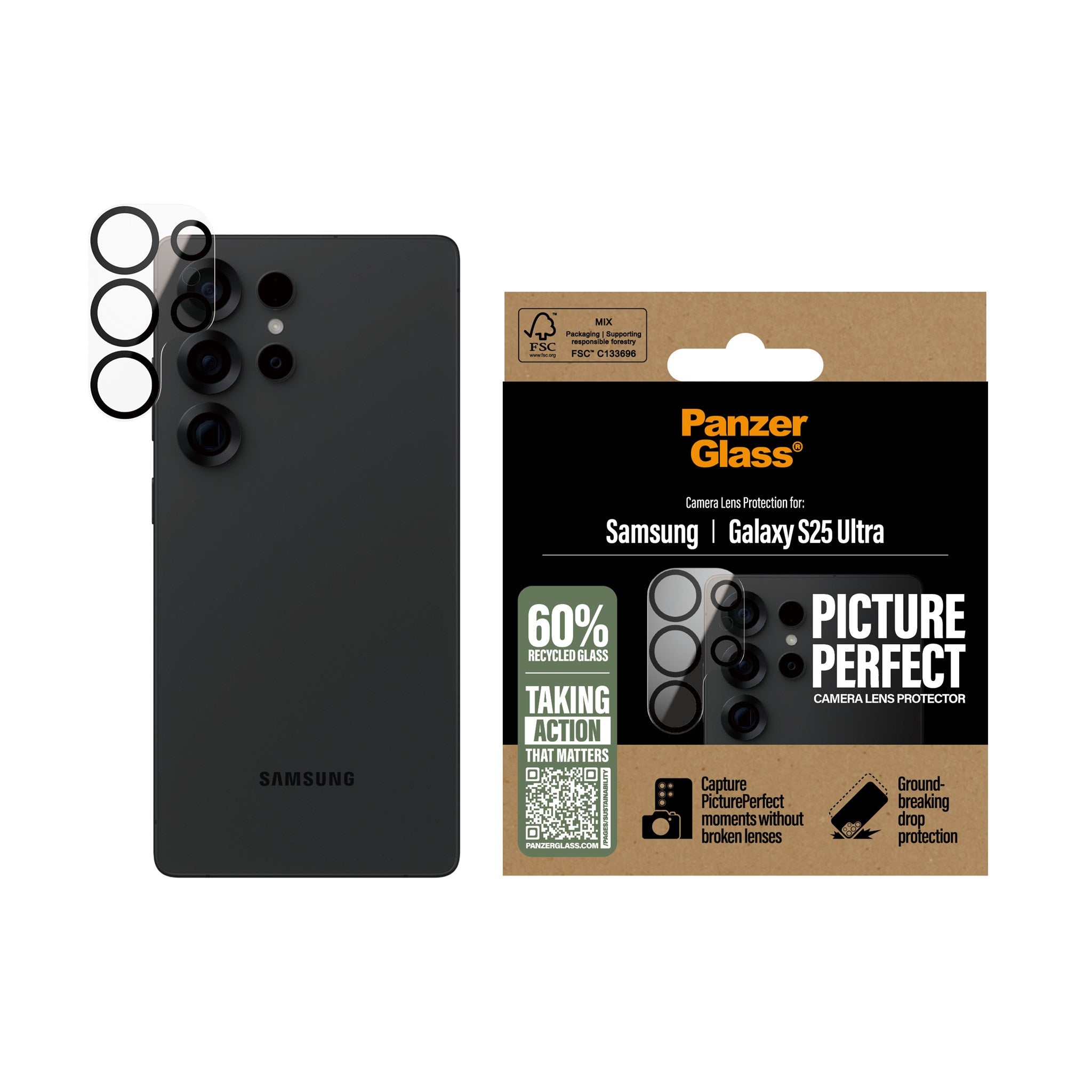 panzerglass-pictureperfect-kameraschutz-samsung-galaxy-s25-ultra image 2
