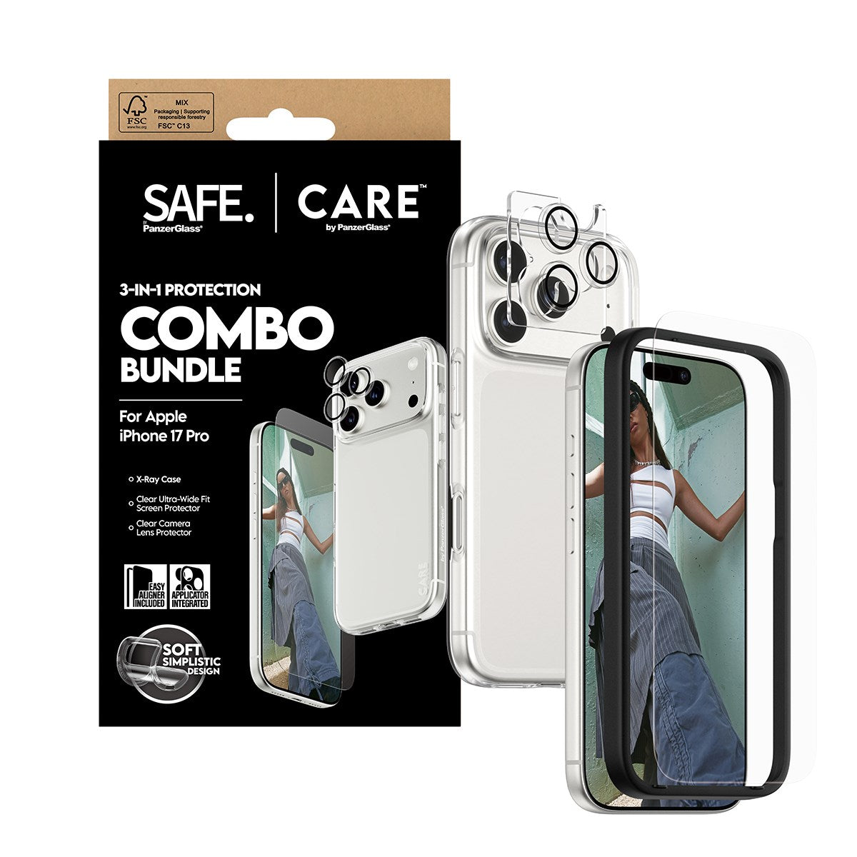 care-safe-by-panzerglass-3-in-1-combo-set-iphone-17-pro image 5