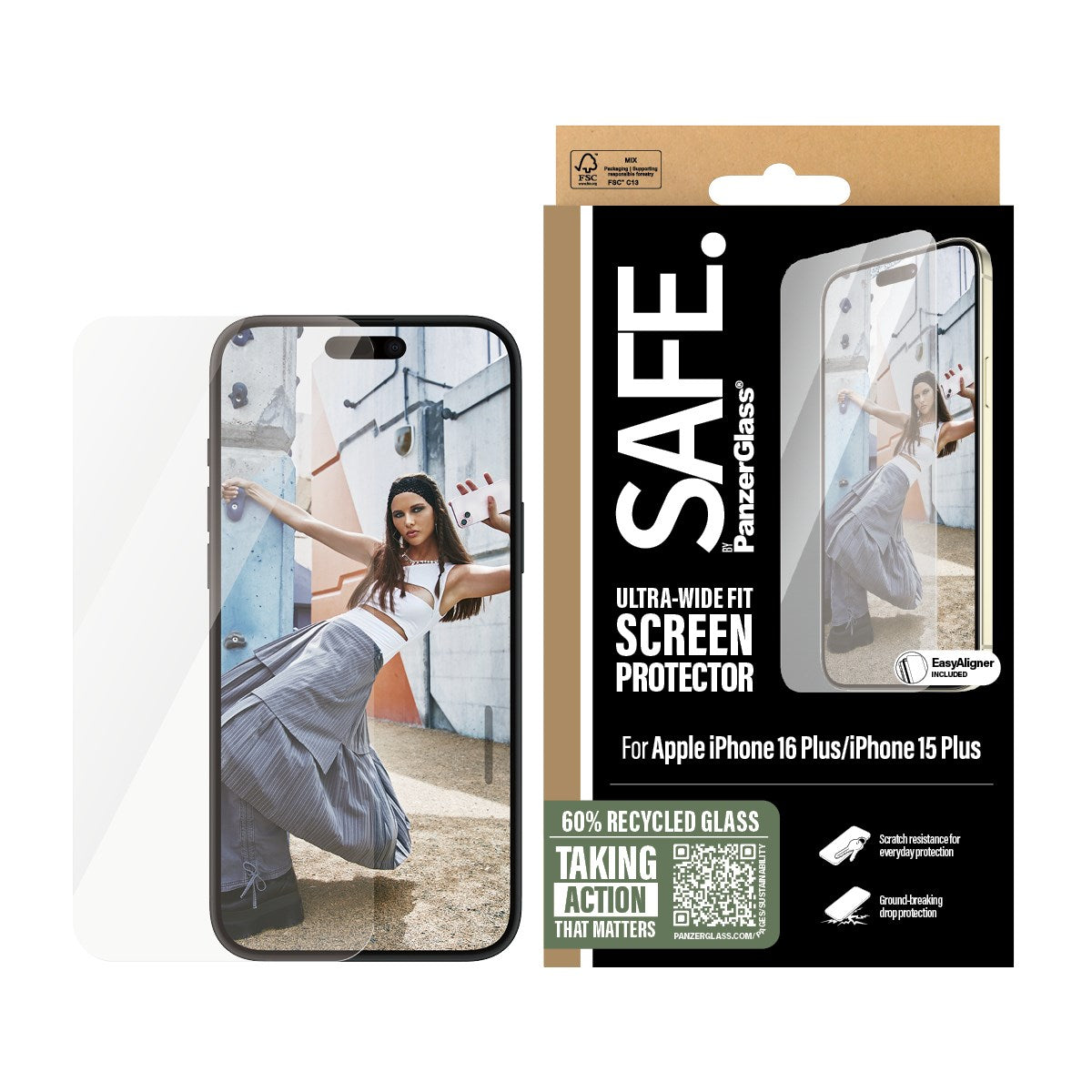 safe-by-panzerglass-displayschutz-ultra-wide-fit-f-r-iphone-16-plus-15-plus image 2