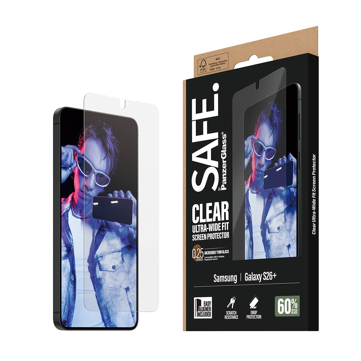 safe-by-panzerglass-displayschutz-samsung-galaxy-s26-ultra-wide-fit-mit-easyalig image 6