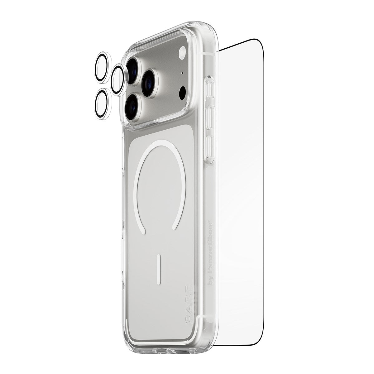 panzerglass-flagship-3-in-1-set-iphone-17-pro-max-mit-60-recycling-glas image 1