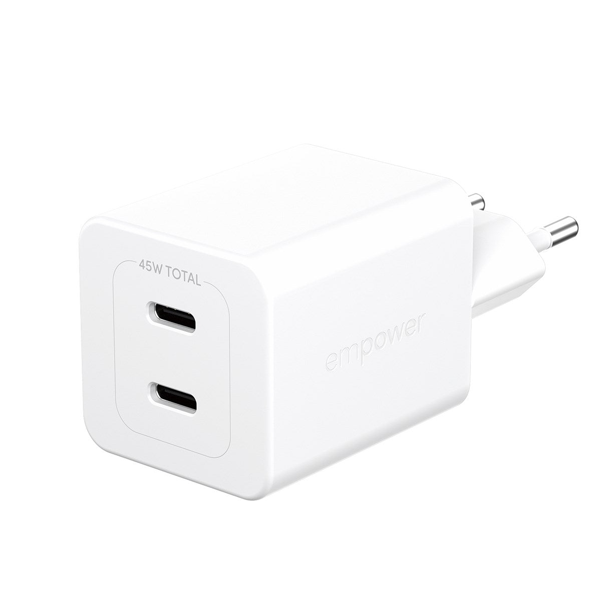 empower-by-panzerglass-turbo-45w-ladeger-t-2x-usb-c-eu-silber-wei image 1