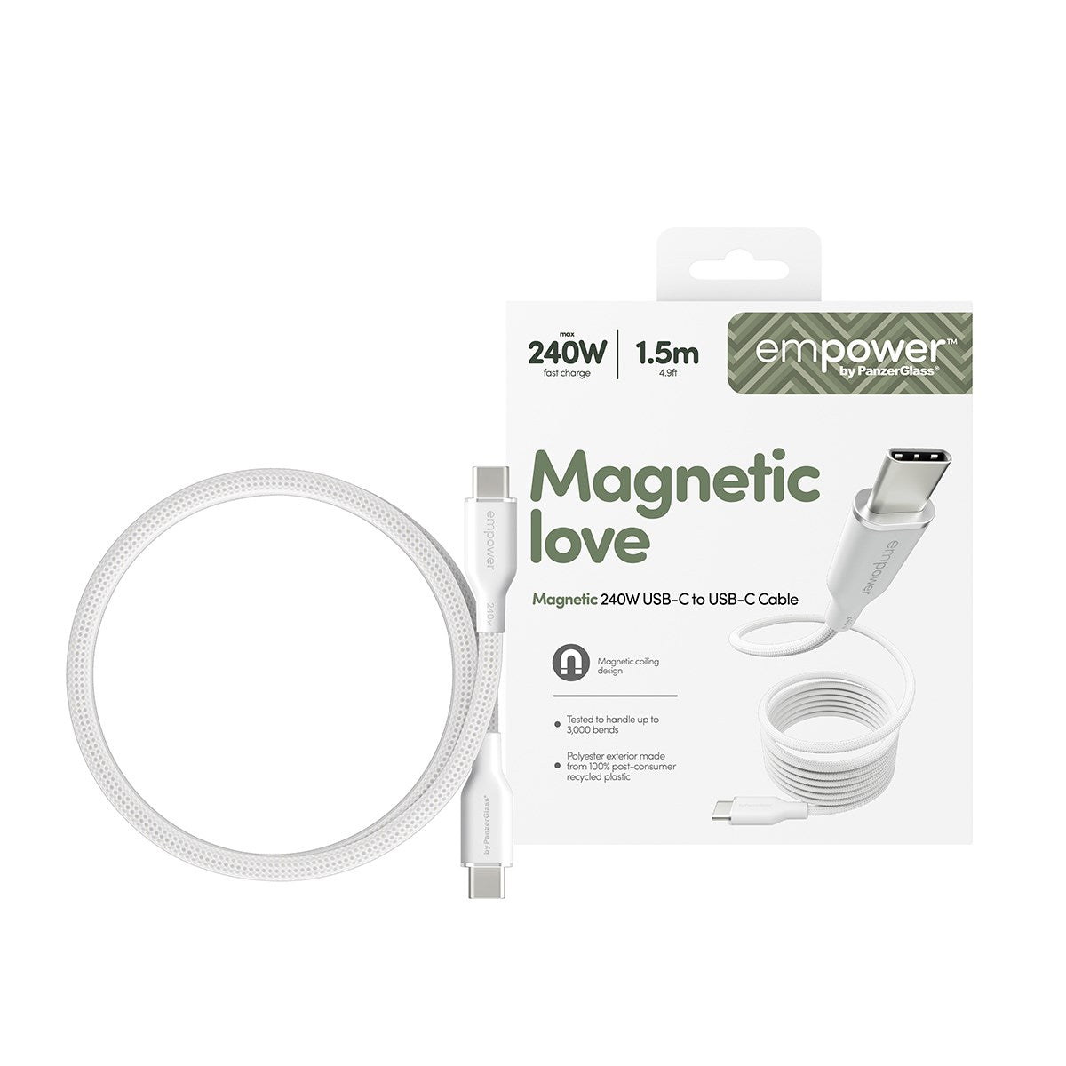 empower-by-panzerglass-magnetic-usb-c-zu-usb-c-kabel-240w-1-5m-silber-wei image 2