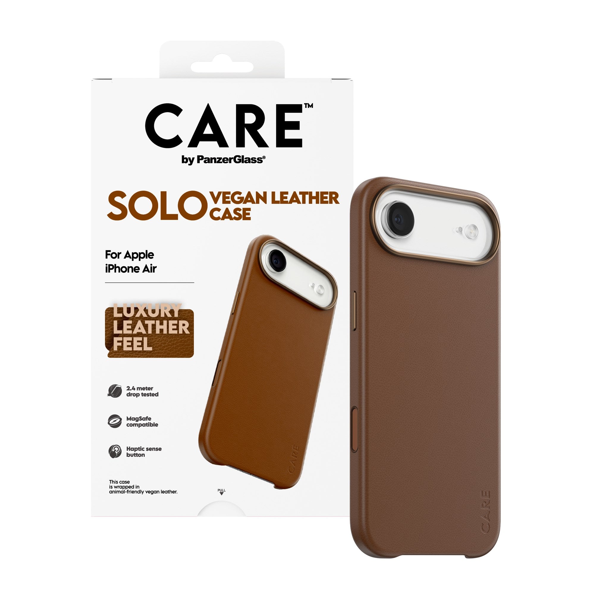 care-by-panzerglass-solo-case-braun-iphone-air-veganes-leder image 5