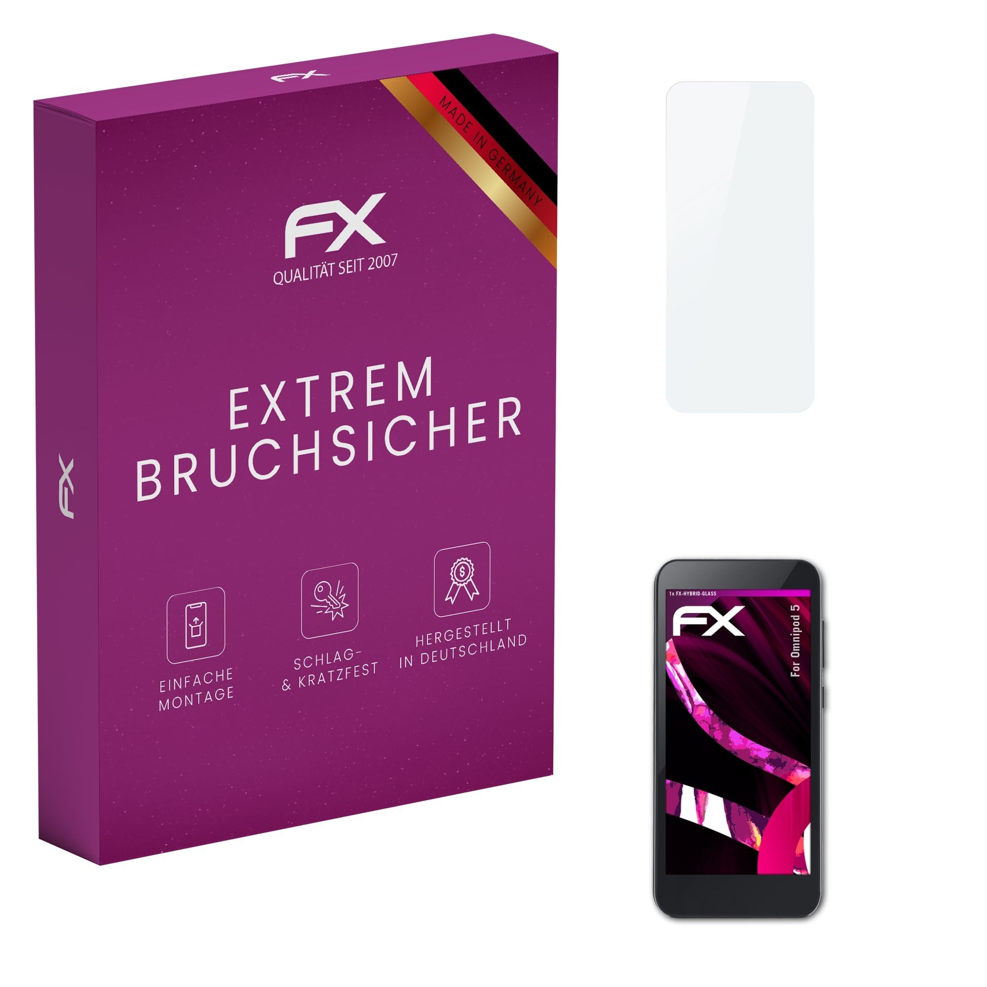 atfolix-fx-hybrid-glass-glasfolie-kompatibel-mit-omnipod-5 image 1