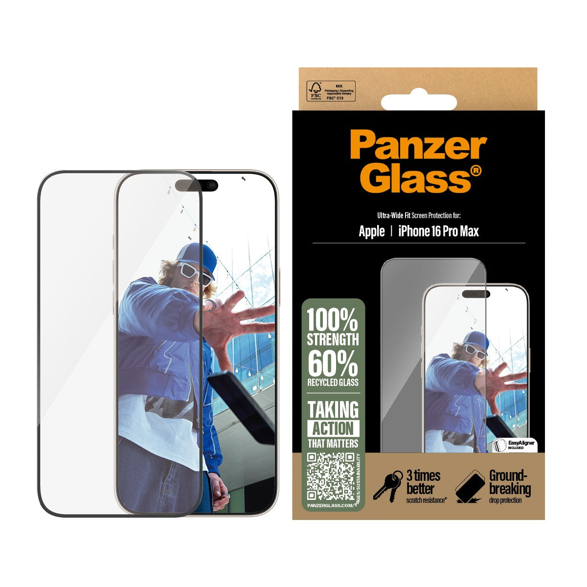 panzerglass-displayschutz-ultra-wide-fit-f-r-apple-iphone-16-pro-max image 2