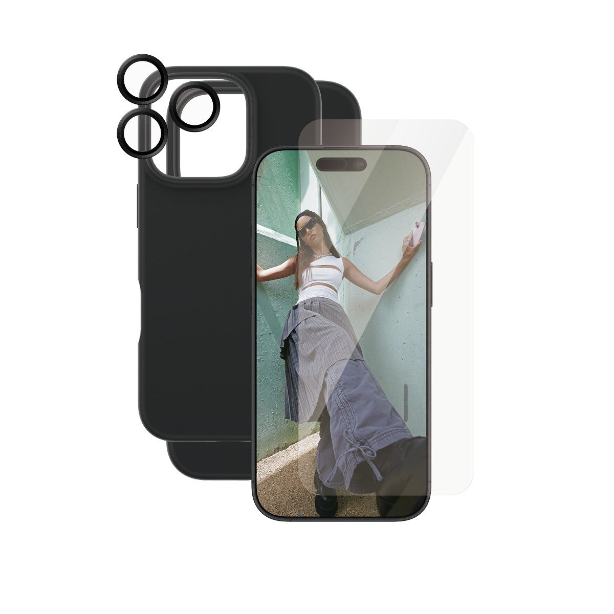 care-by-panzerglass-3-in-1-set-iphone-16-pro-displayschutz-hoops-kameraschutz-bl image 1