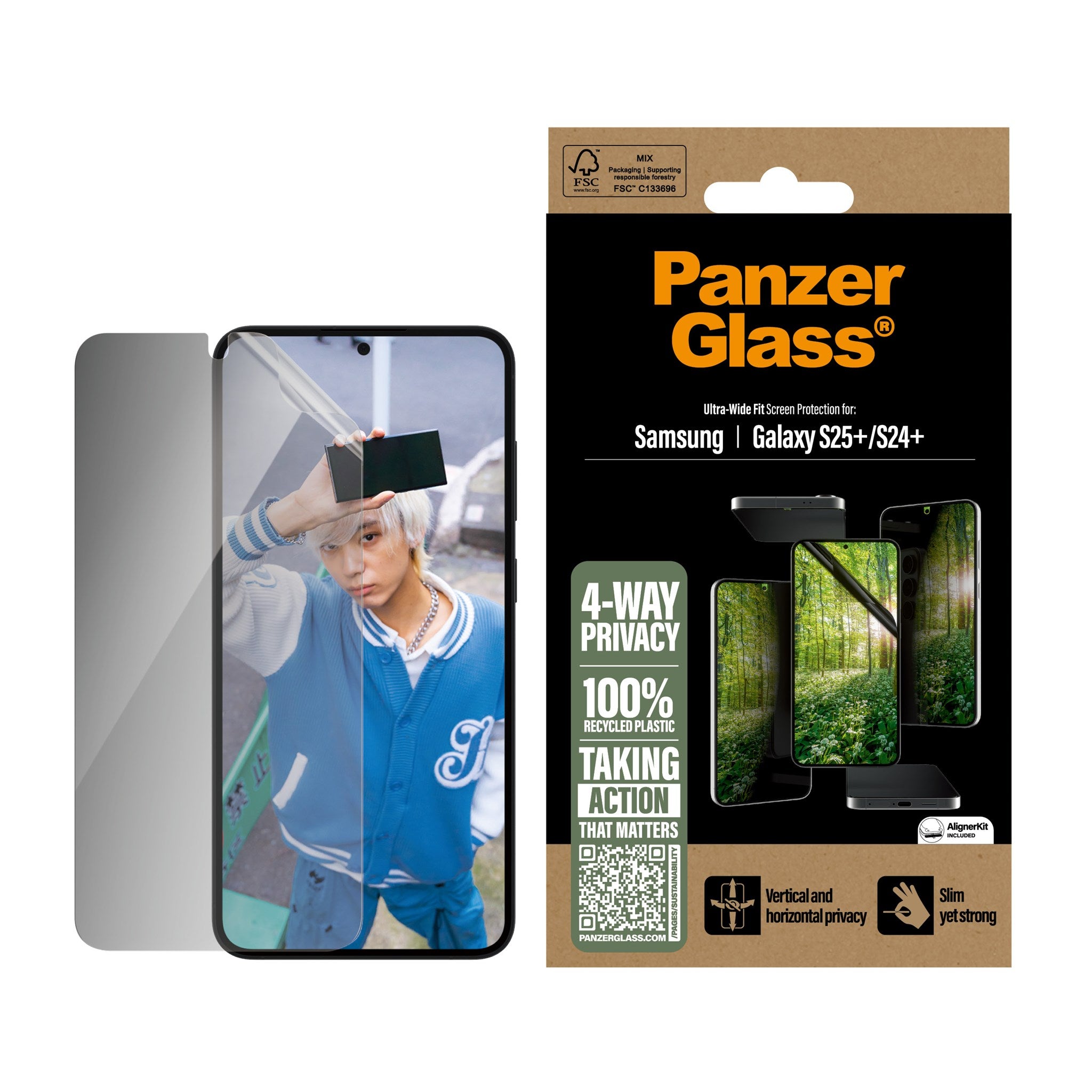 panzerglass-eco-matrix-4-way-privacy-displayschutz-samsung-galaxy-s25-s24-ultra- image 2