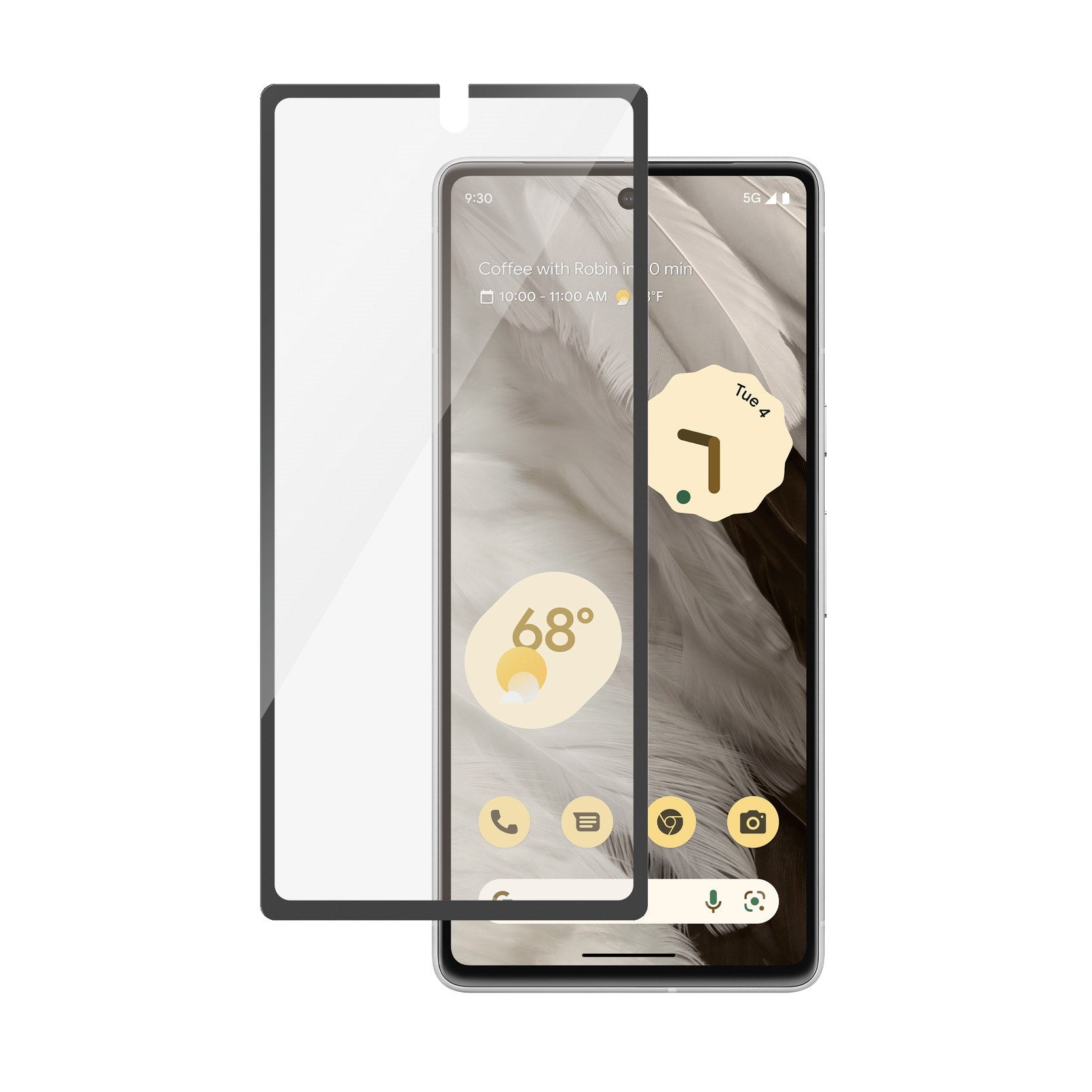 panzerglass-displayschutz-google-pixel-7a-ultra-wide-fit image 1