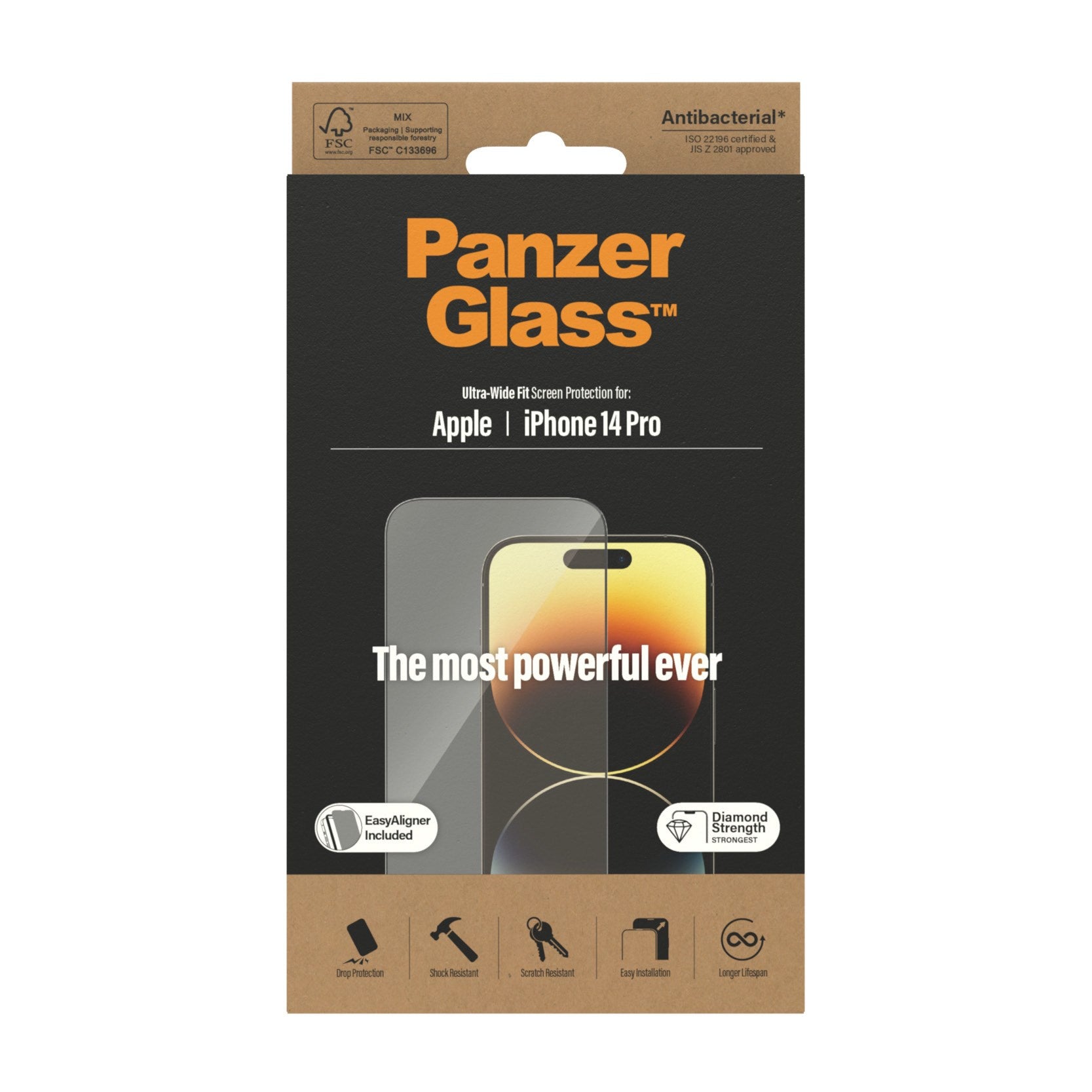 panzerglass-displayschutz-iphone-14-pro-ultra-wide-fit-mit-easyaligner image 3