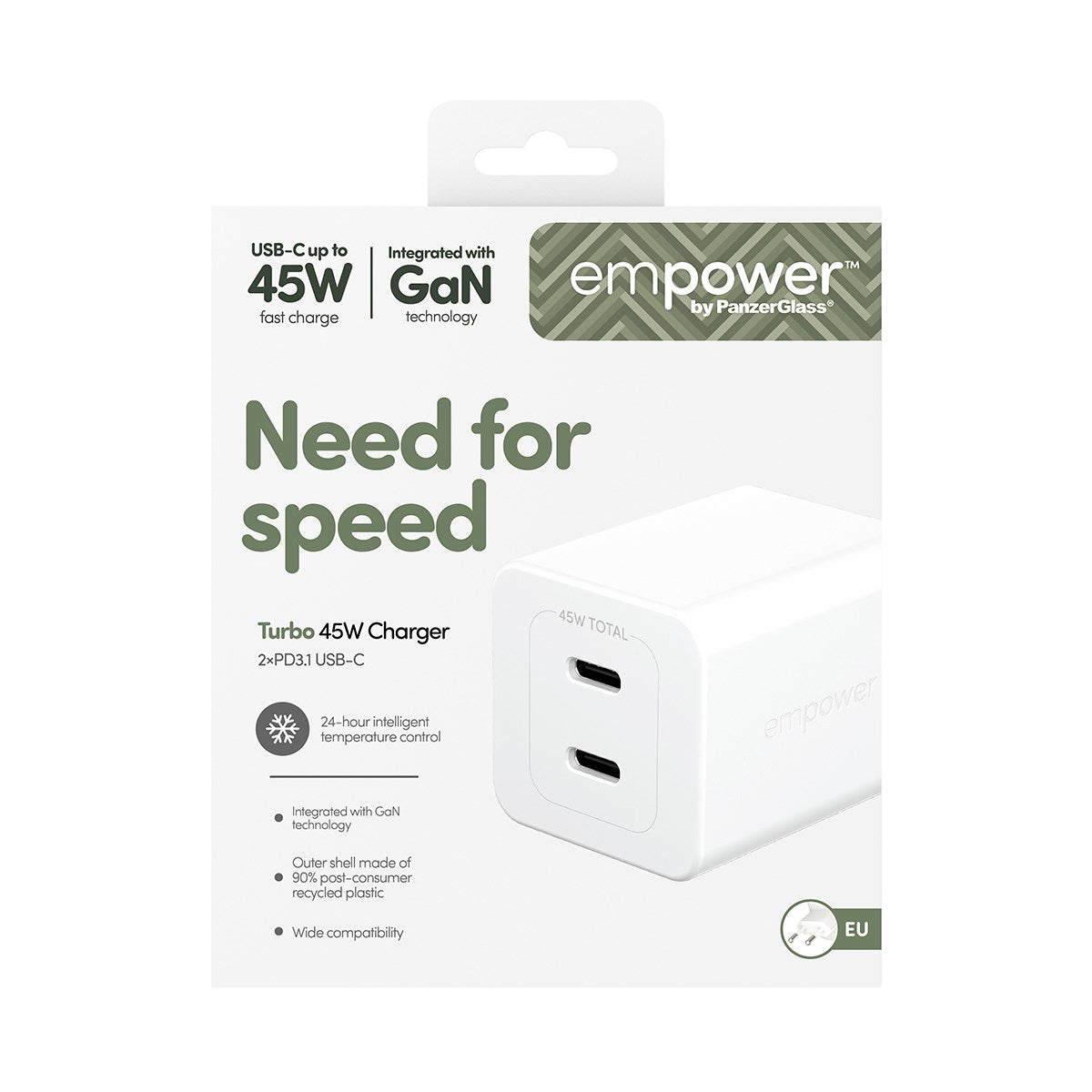 empower-by-panzerglass-turbo-45w-ladeger-t-2x-usb-c-eu-silber-wei image 3