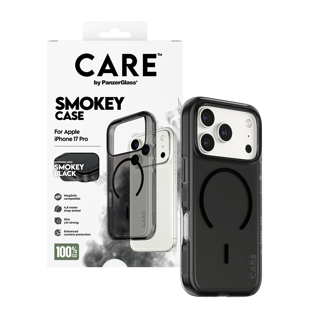 care-by-panzerglass-smokey-case-schwarz-magsafe-iphone-17-pro image 5