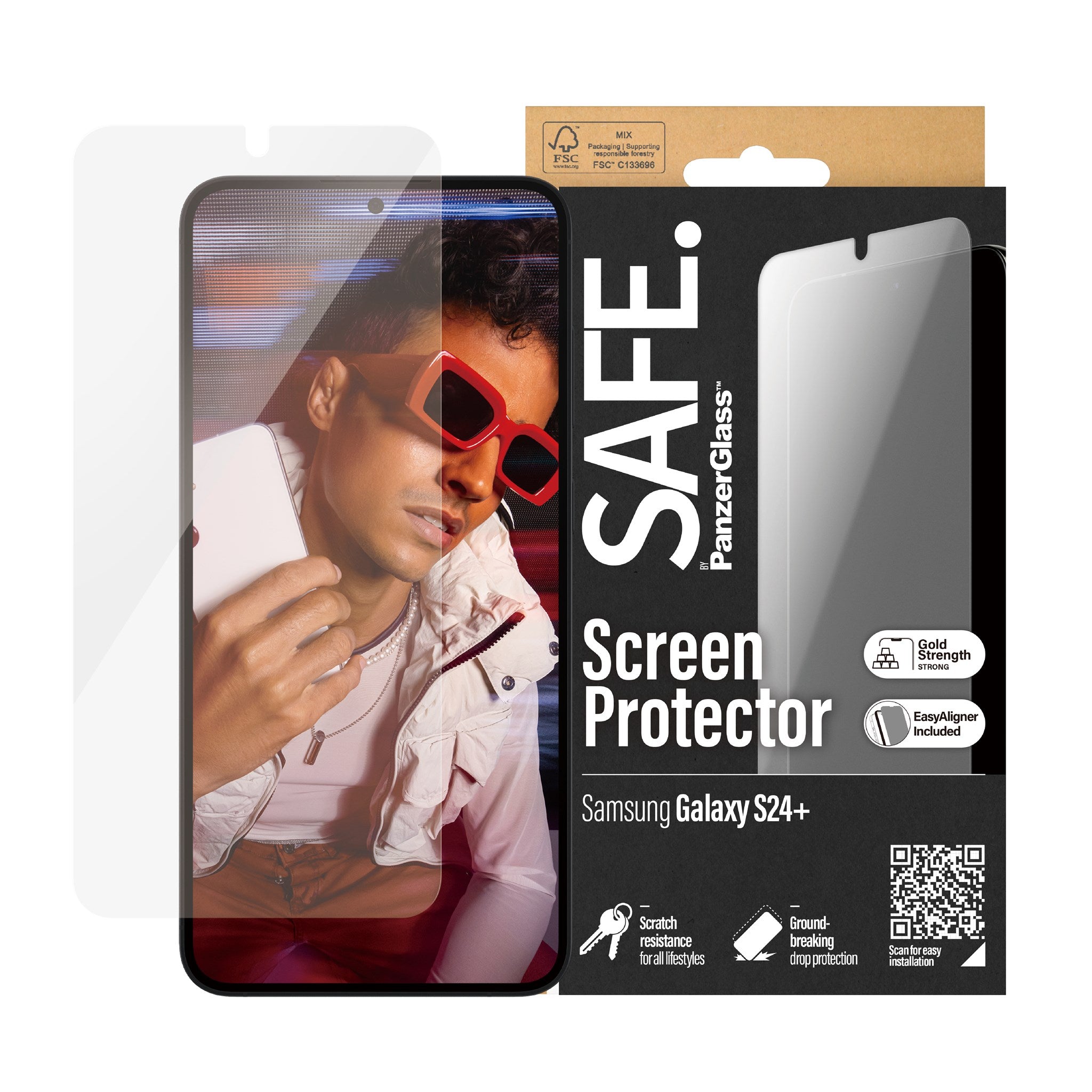 safe-by-panzerglass-displayschutz-samsung-galaxy-s24-ultra-wide-fit-mit-easyalig-2 image 2