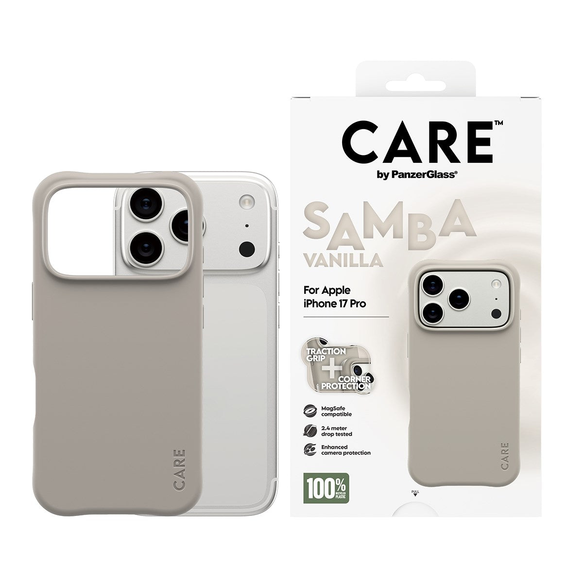 care-by-panzerglass-samba-case-vanilla-magsafe-f-r-iphone-17-pro image 2