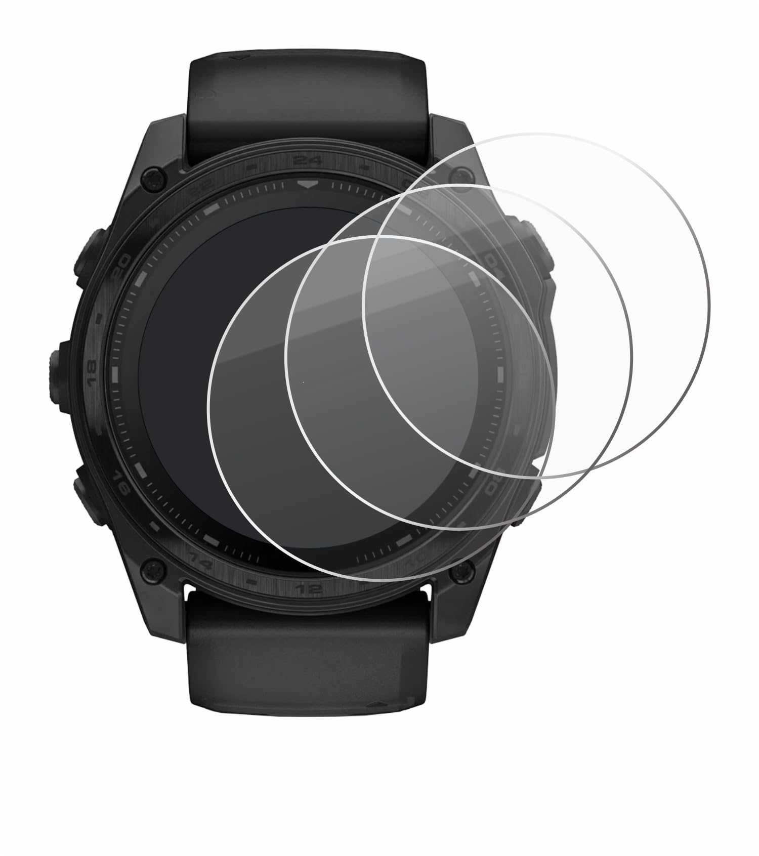 brotect-schutzglas-echtglas-f-r-garmin-tactix-8-solar-51-mm-hd-clear image 2