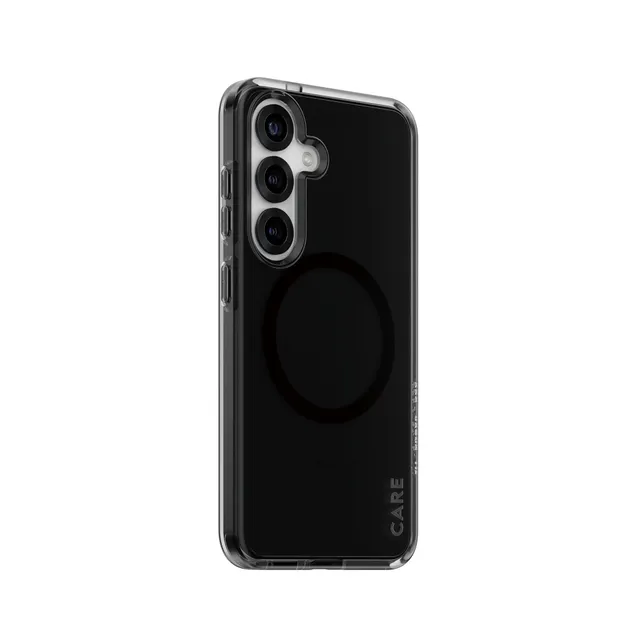 care-by-panzerglass-smokey-case-schwarz-qi-kompatibel-samsung-galaxy-s25 image 1
