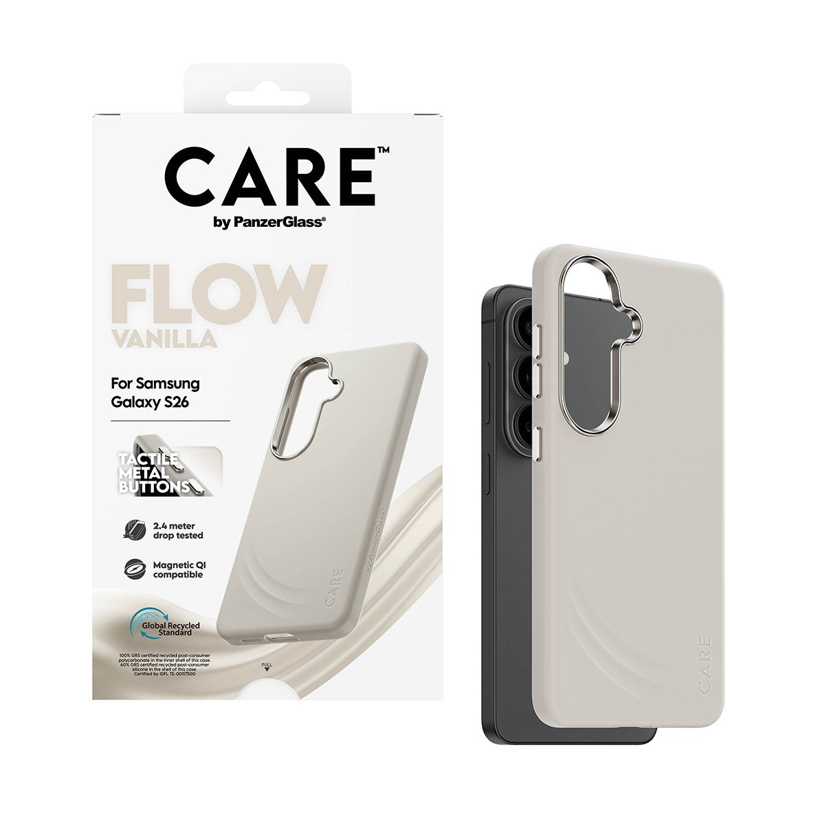 care-by-panzerglass-flow-case-vanilla-mit-qi-f-r-samsung-galaxy-s26 image 5