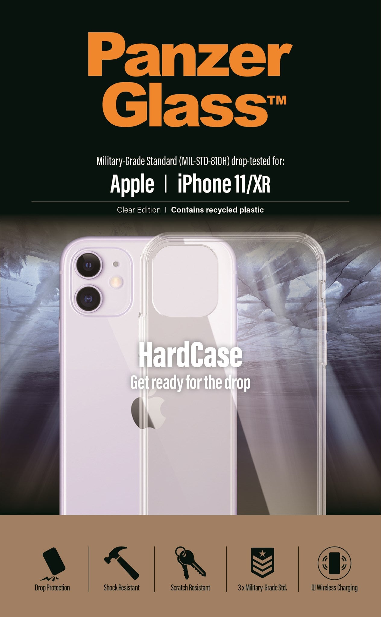 panzerglass-hardcase-transparente-schutzh-lle-iphone-11-xr image 4