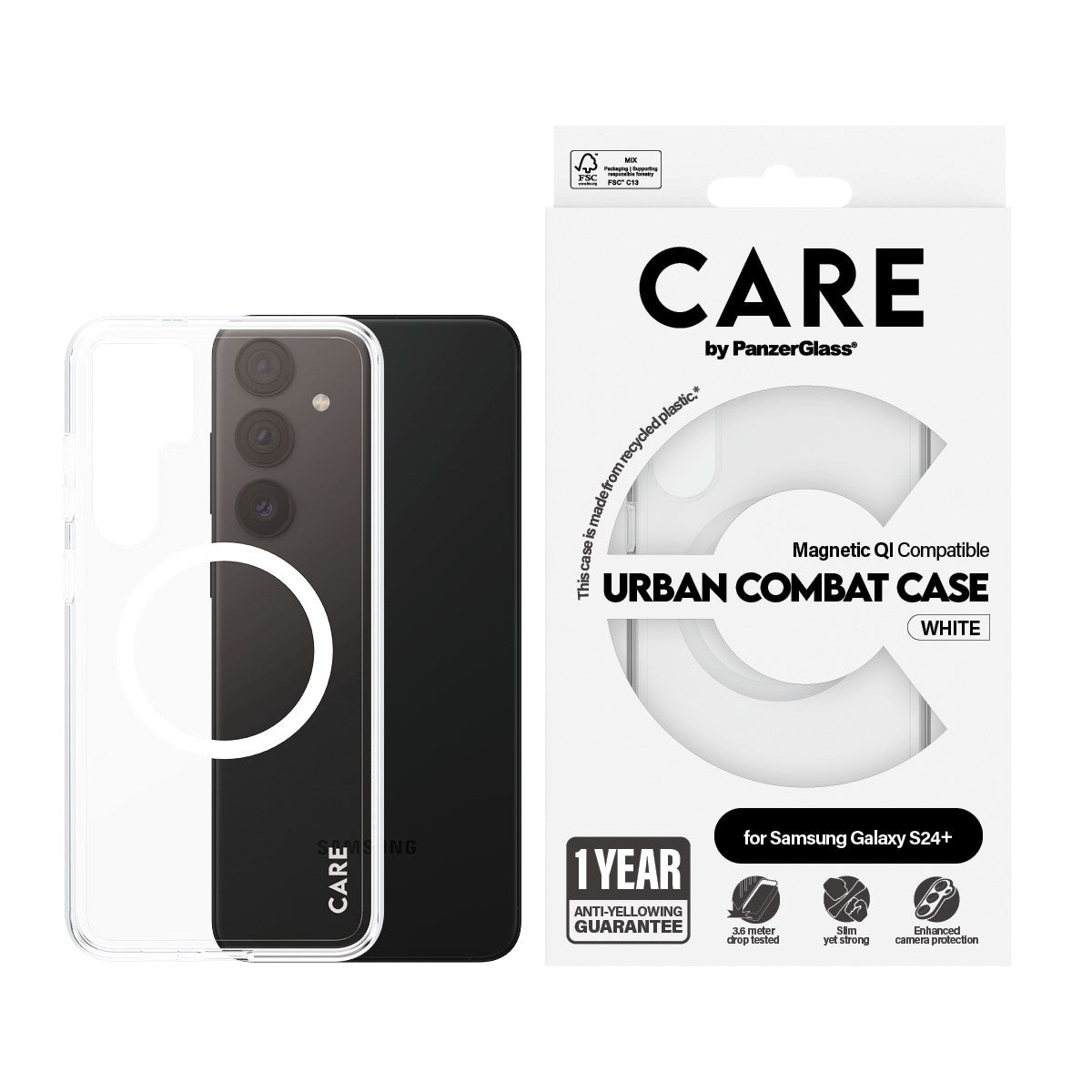 care-by-panzerglass-urban-combat-case-transparent-wei-qi-samsung-galaxy-s24 image 2