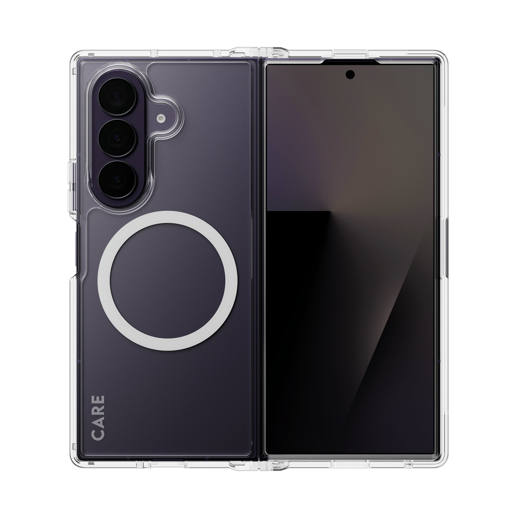 care-by-panzerglass-urban-combat-case-transparent-weiss-qi-samsung-galaxy-z-fold image 1