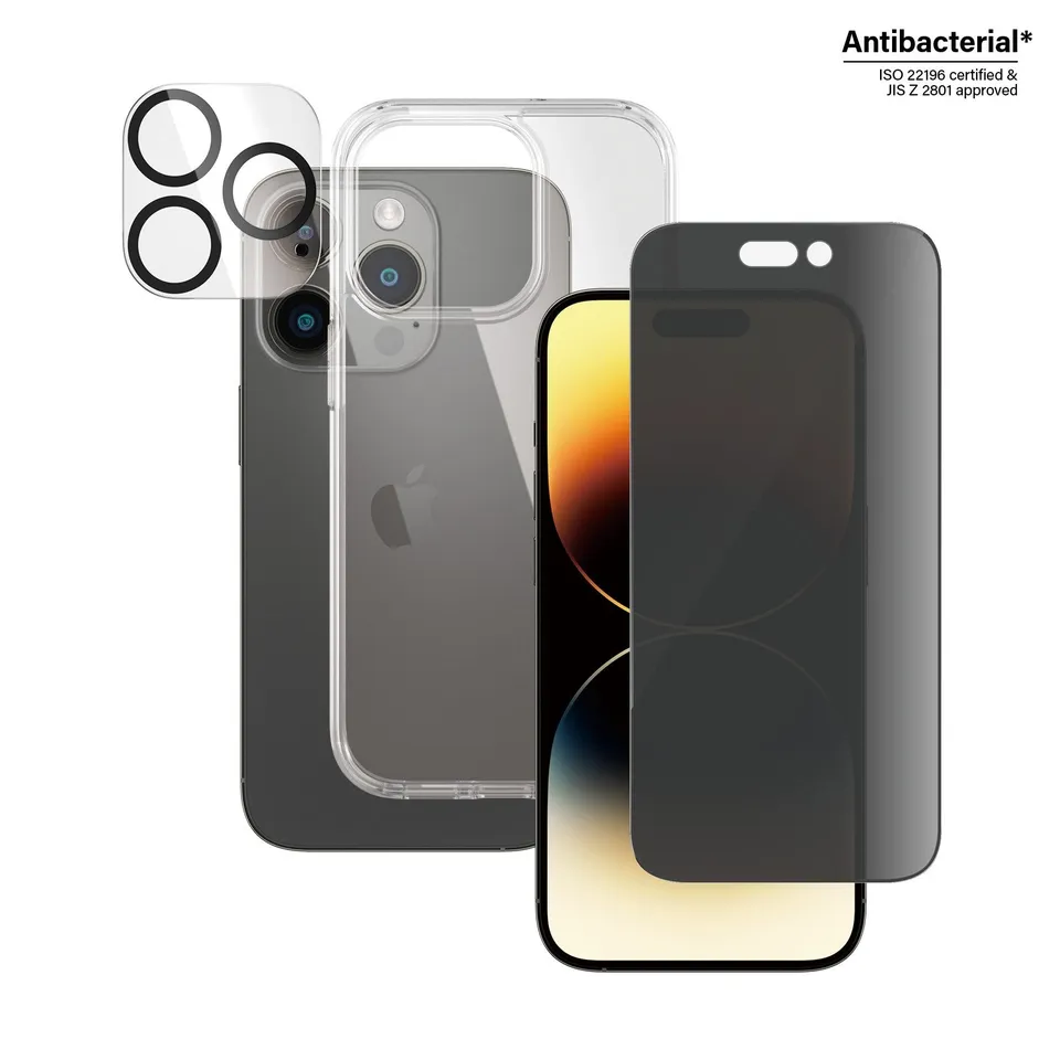 panzerglass-privacy-3-in-1-set-iphone-14-pro-hardcase-glas-kamera image 1
